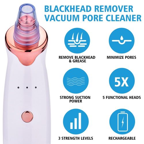 Blackhead Instrument Electric Suction Facial Washing Instrument Beauty Acne Cleaning Blackhead Suction Instrument - Image 9